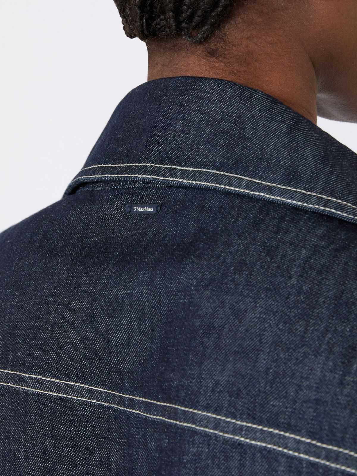 Cotton denim shirt - ULTRAMARINE - Max Mara - 11