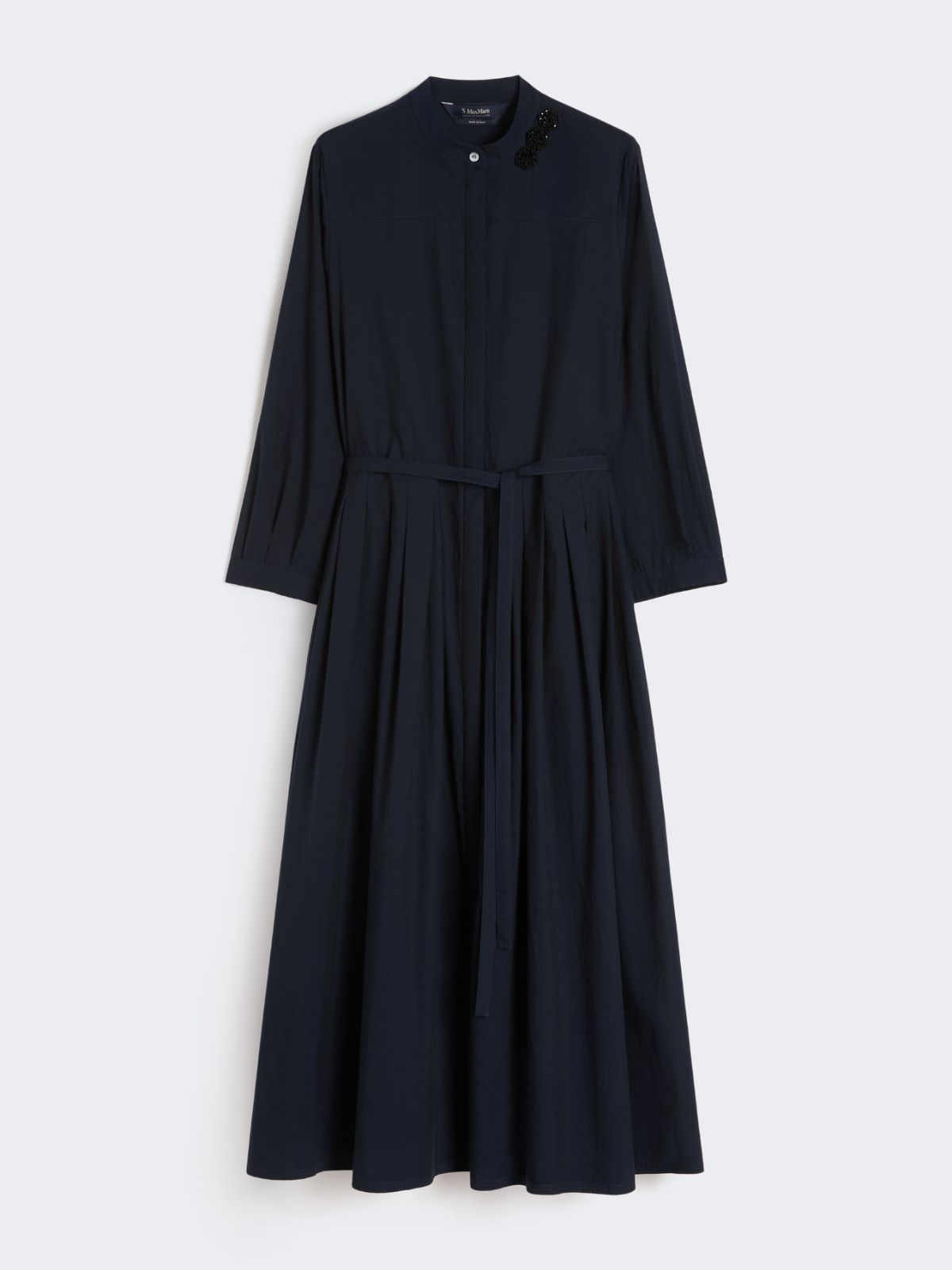 Long cotton voile dress - ULTRAMARINE - Max Mara - 9