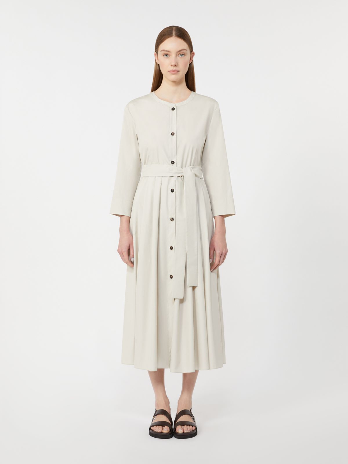 Kleid aus Baumwollpopeline - EIS - Max Mara - 9