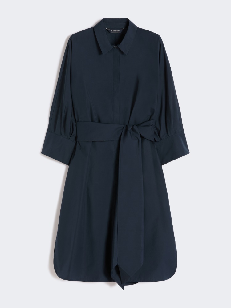 Cotton shirt dress - MIDNIGHTBLUE - Max Mara