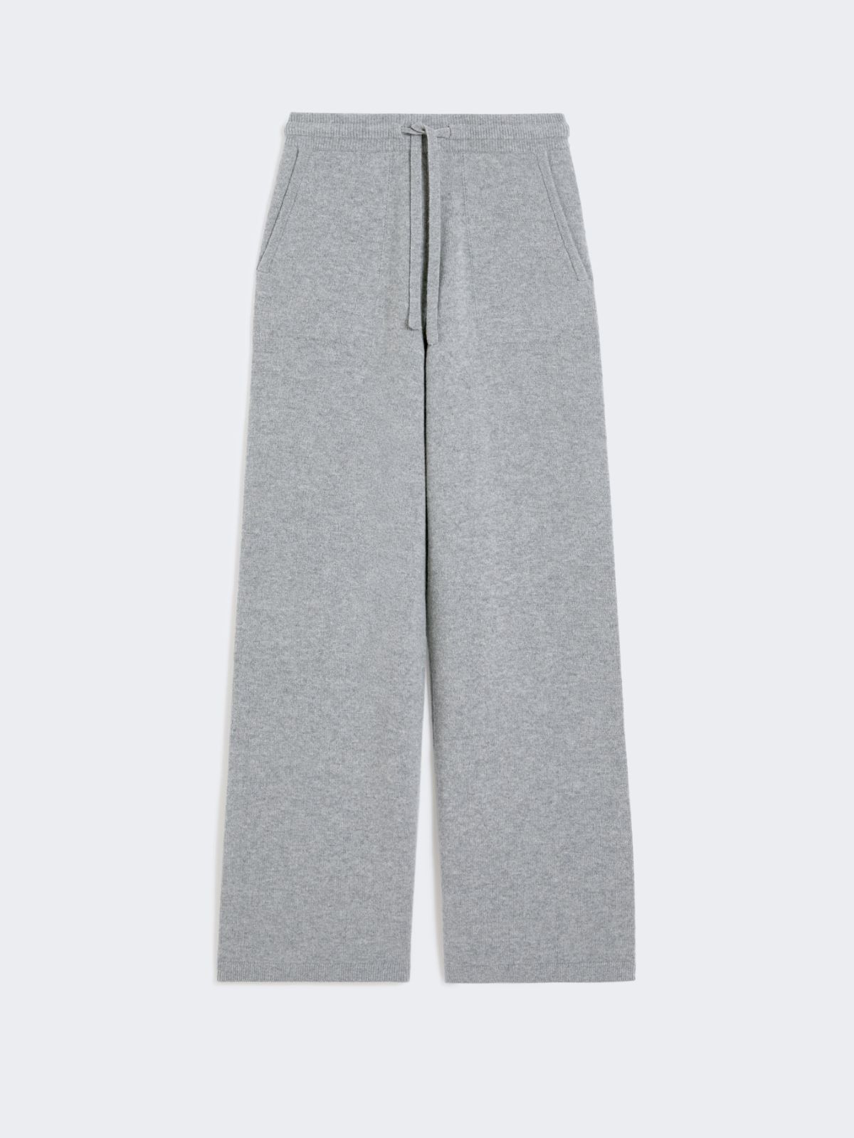 Wool and cashmere trousers - MEDIUM GREY - Max Mara - 5