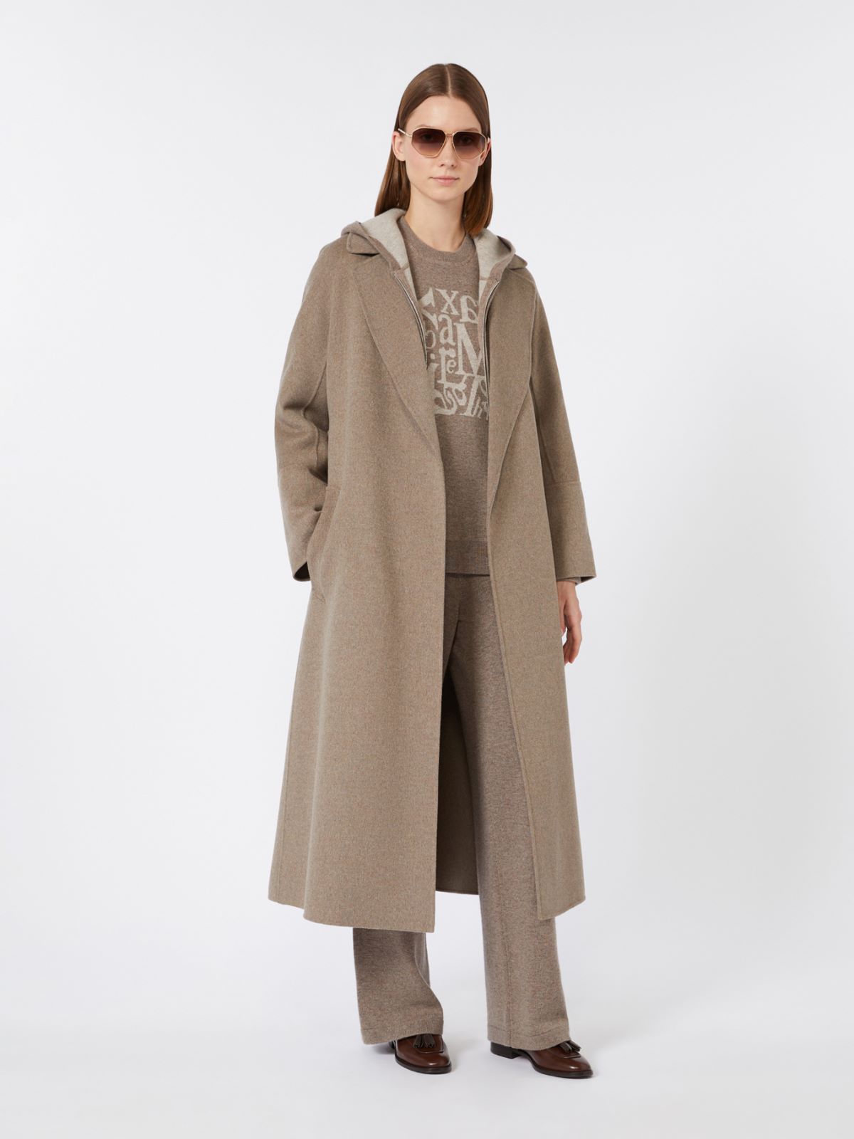 [クイエテ] ウール カシミヤ ニット フーディ - TURTLEDOVE - Max Mara - 5