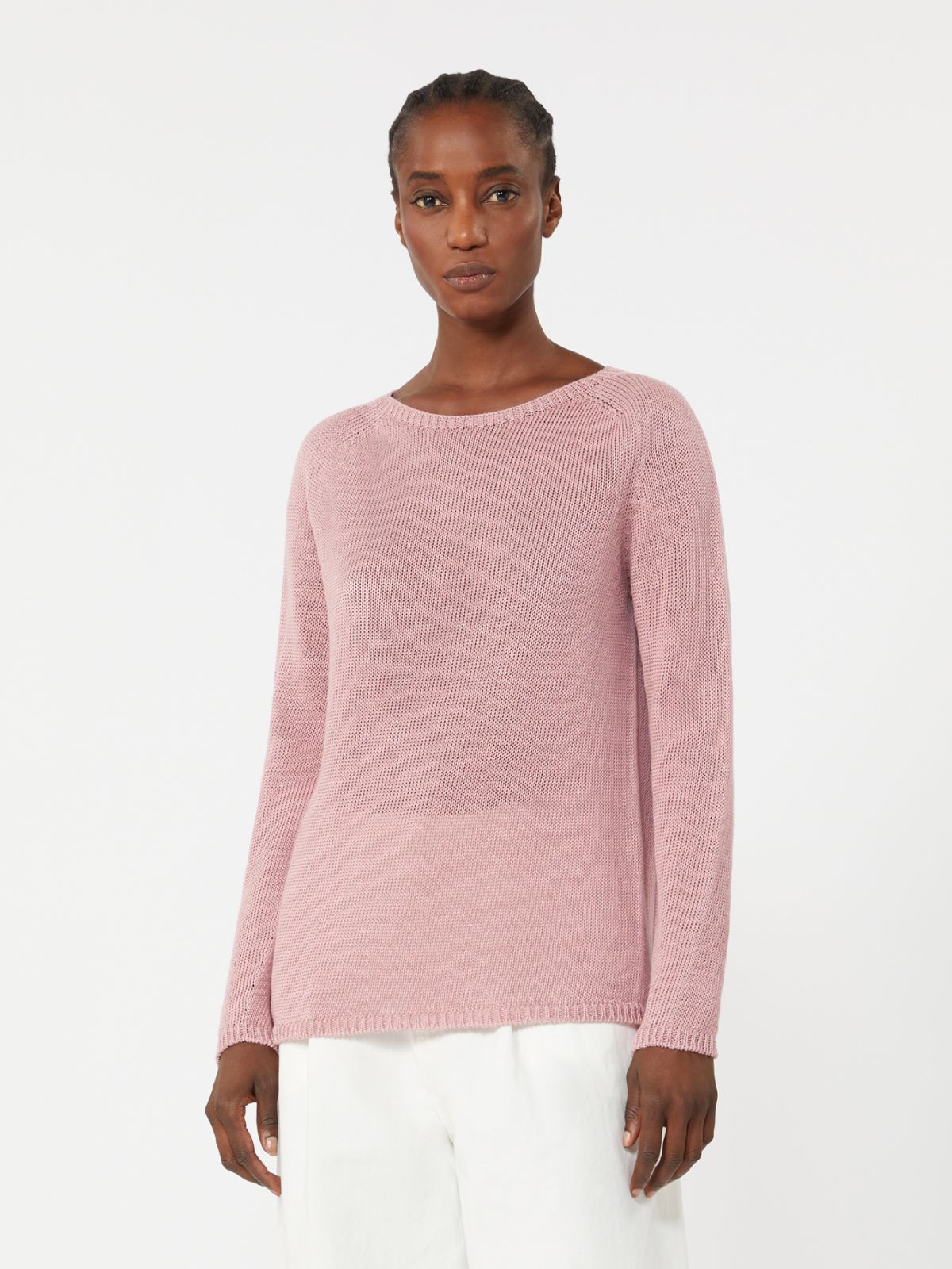 Basic-Pullover aus Leinengewebe - ALTROSA - Max Mara - 8
