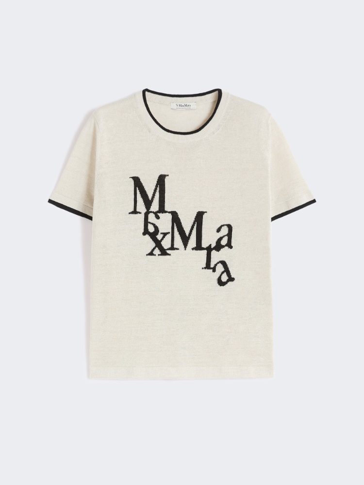 노르디카 린넨 스웨터 - WHITE - 4