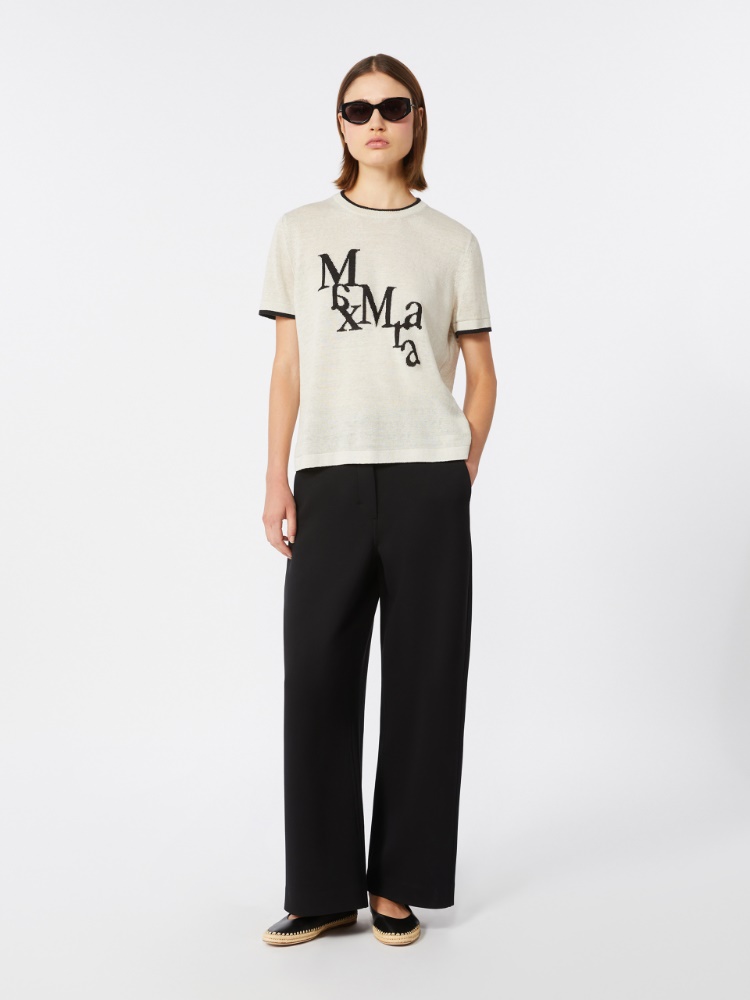 노르디카 린넨 스웨터 - WHITE - 1