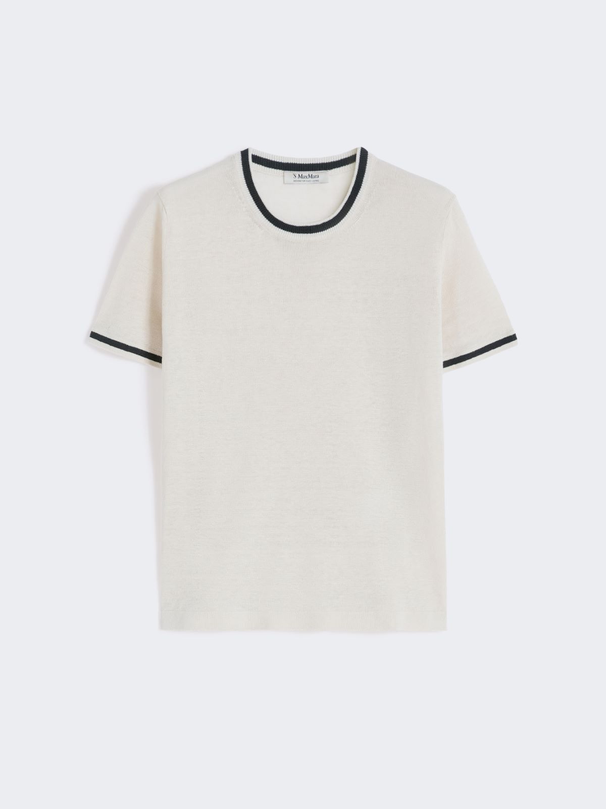 Jersey de hilado de lino puro - BLANCO - Max Mara - 4