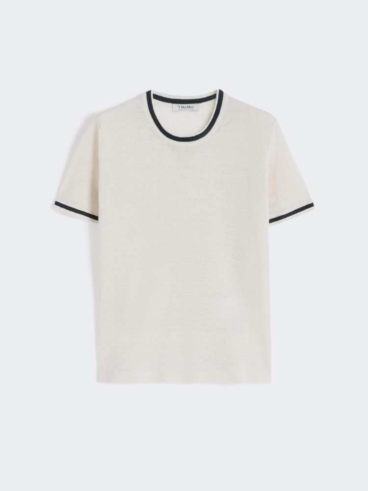 Jersey de hilado de lino puro - BLANCO - Max Mara