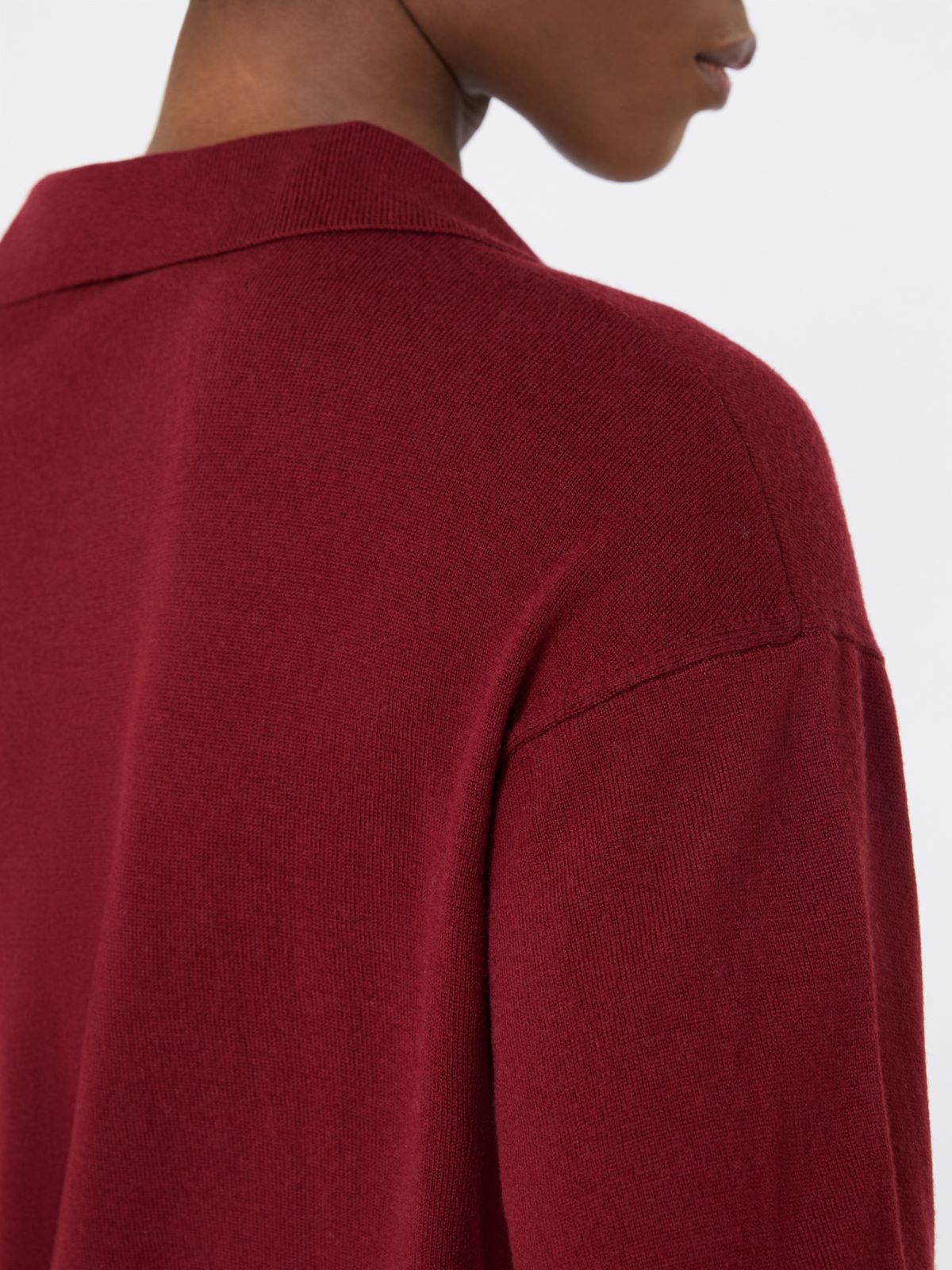 Jersey de hilado de lana - FRAMBUESA - Max Mara - 6