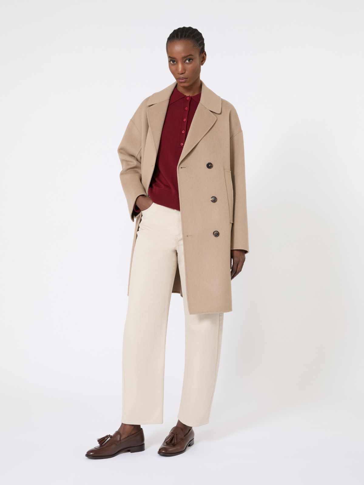 Jersey de hilado de lana - FRAMBUESA - Max Mara - 6