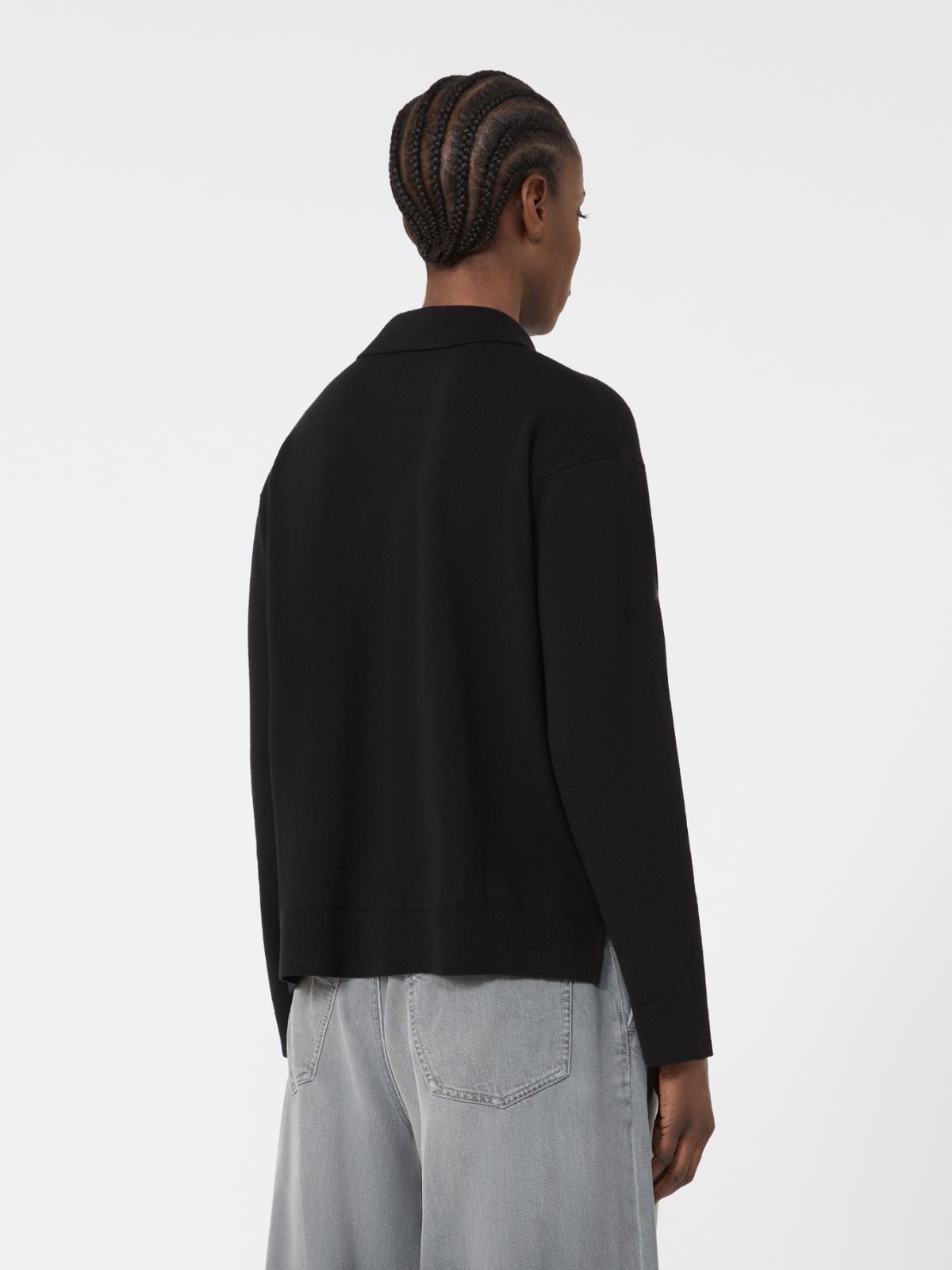 Jumper in pure wool  - BLACK - Max Mara - 9