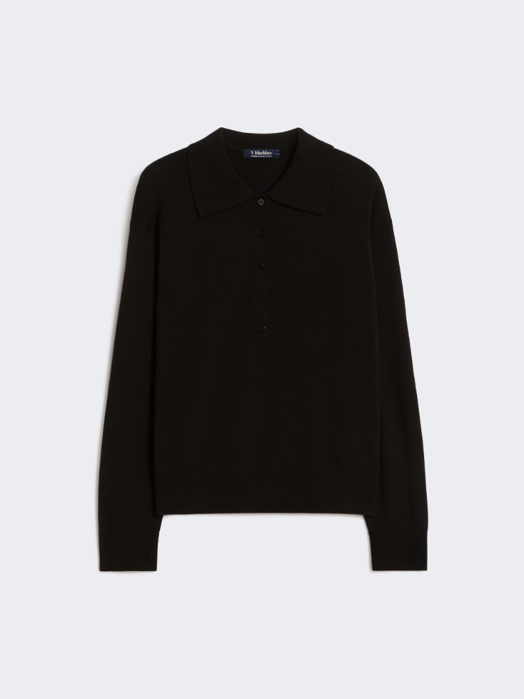 Jumper in pure wool  - BLACK - Max Mara