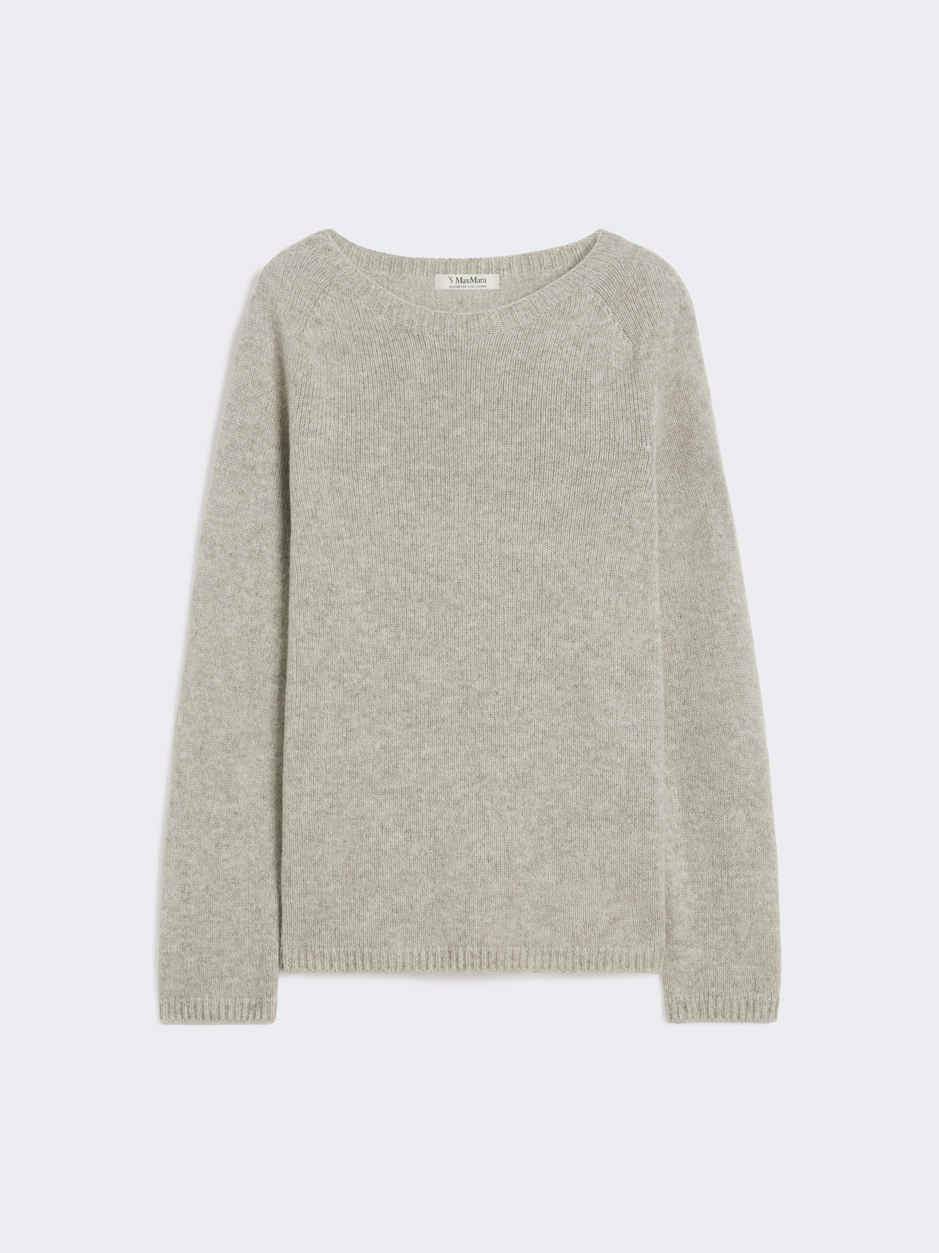 Wool and cashmere yarn sweater - BEIGE - Max Mara - 4