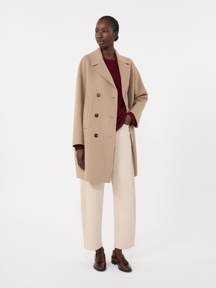 Wool and cashmere yarn sweater - RASPBERRY - Max Mara