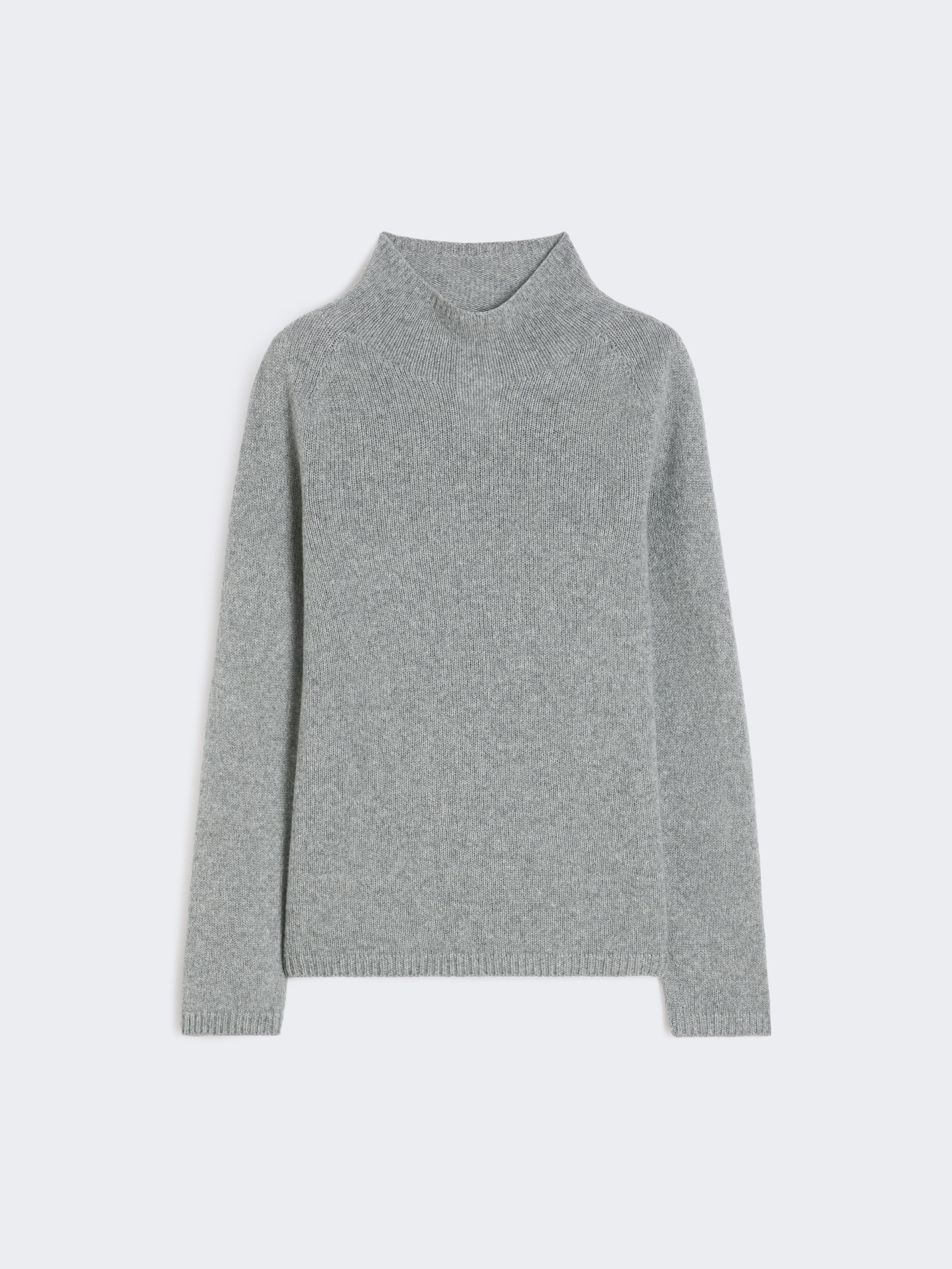 Wool and cashmere yarn polo-neck sweater - KAKI - Max Mara - 4