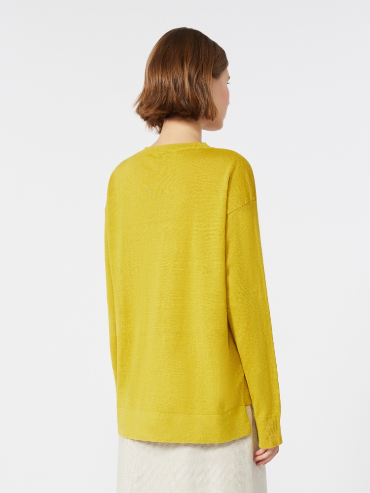 피오리레 린넨 스웨터 - LEMON - 3
