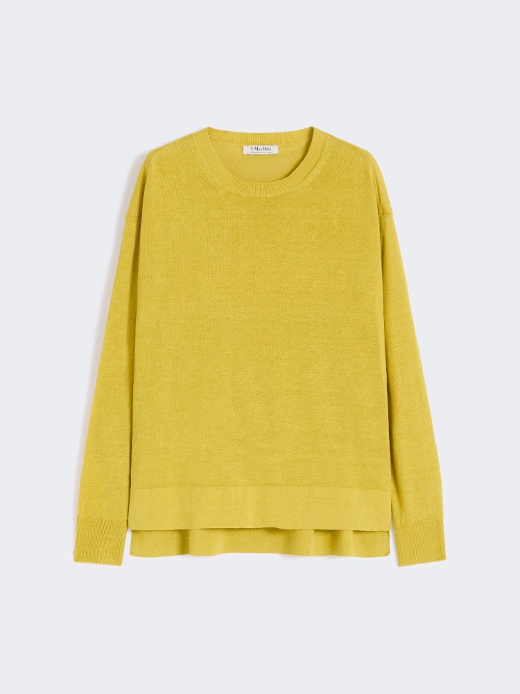 피오리레 린넨 스웨터 - LEMON - 4