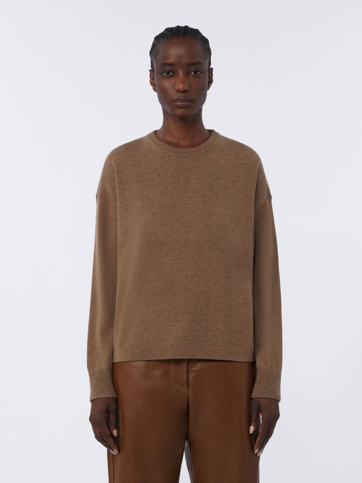 Boxy-fit wool and cashmere sweater - MUD - Max Mara - 4