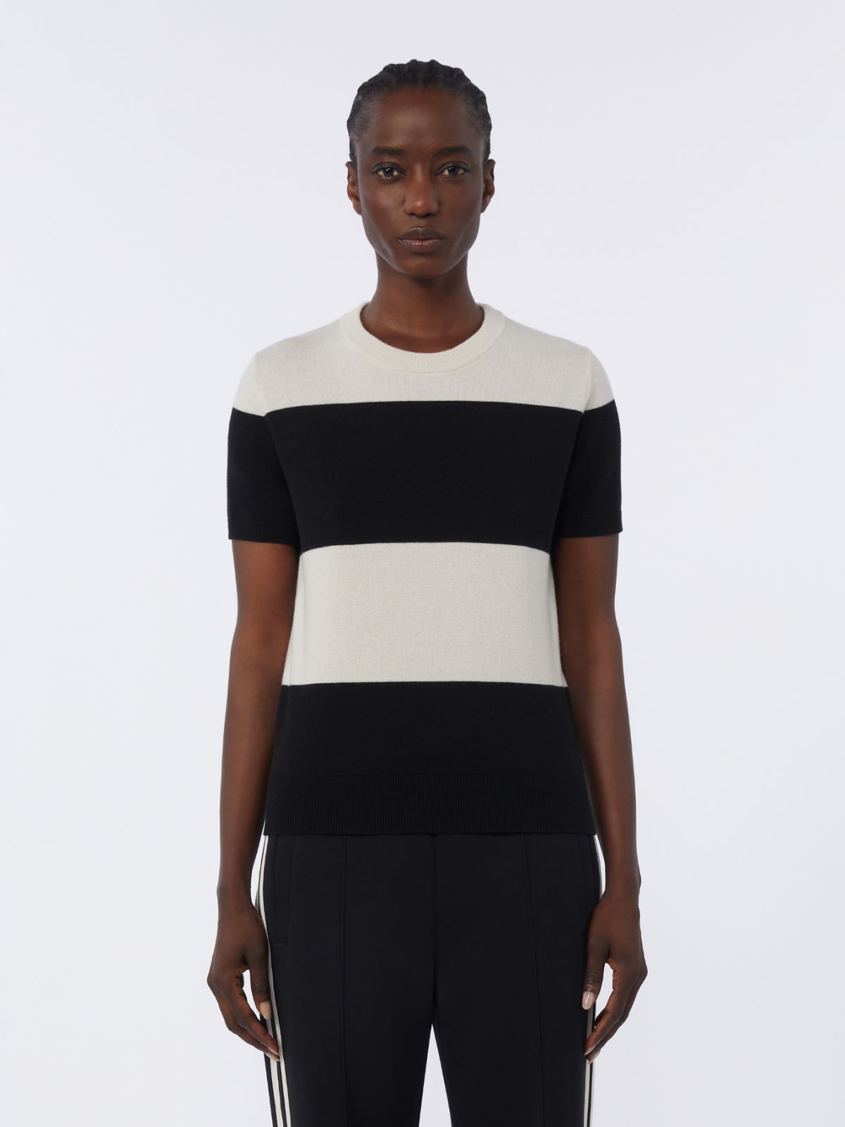 마젠타 울 스웨터 - WHITE - Max Mara - 4