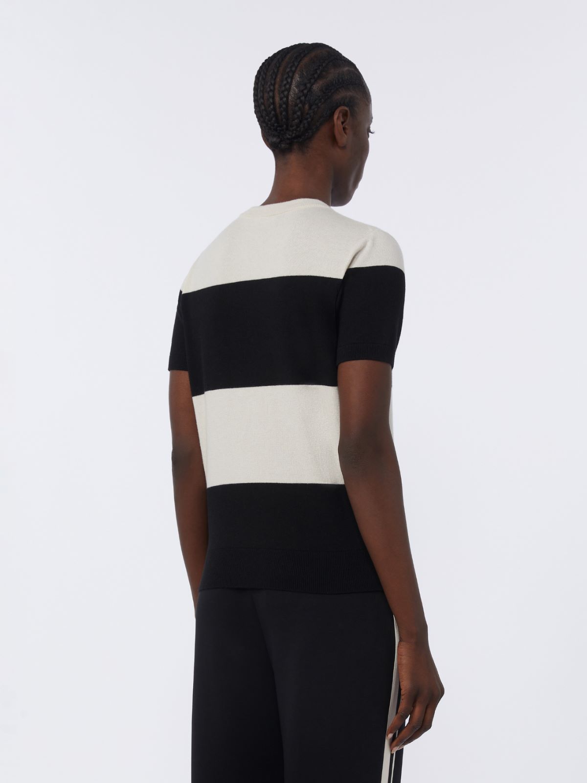 마젠타 울 스웨터 - WHITE - Max Mara - 4