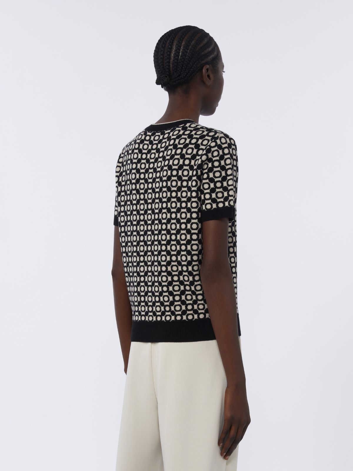 엘리시르 울 스웨터 - BLACK - Max Mara - 4