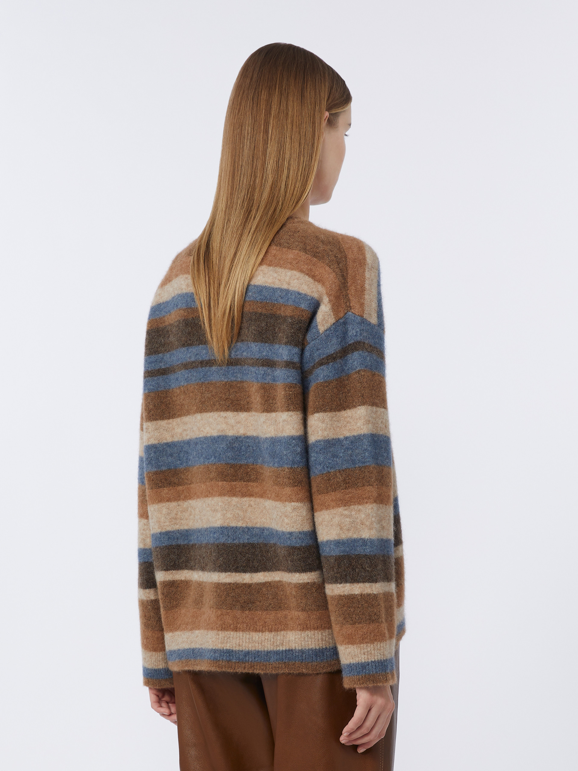Alpaca and wool sweater - BEIGE - Max Mara - 3