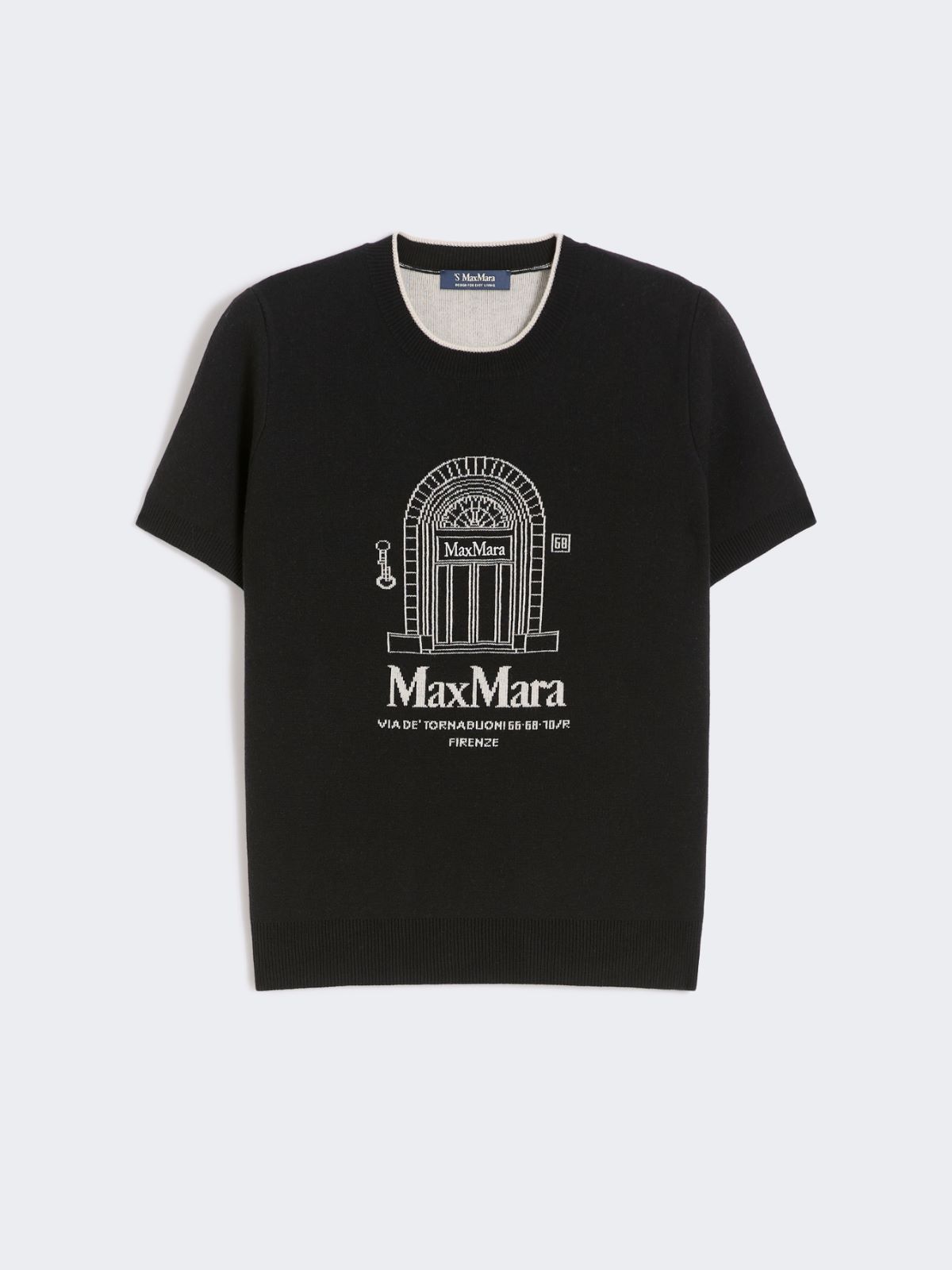 에우포리아 울 탑 - BLACK - Max Mara - 5