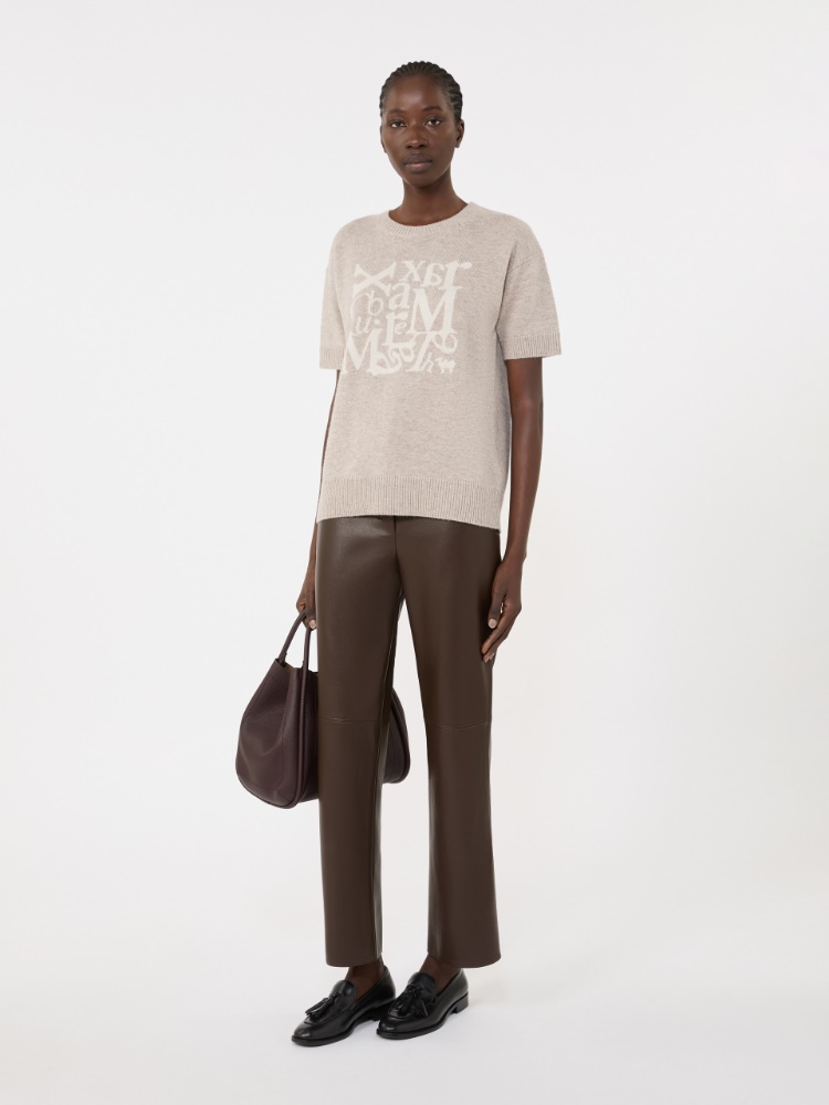 Wool and cashmere knitwear + BEIGE - Max Mara