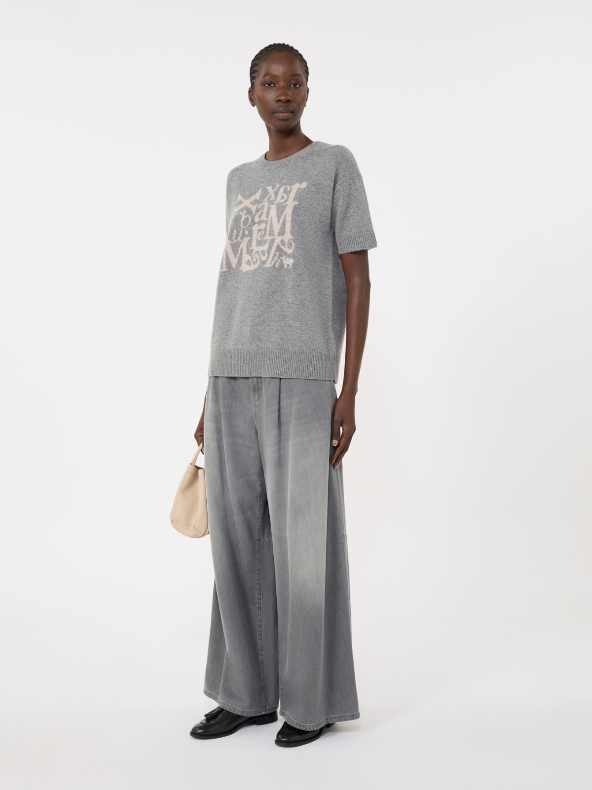 펠리노 울 스웨터 - MEDIUM GREY - Max Mara