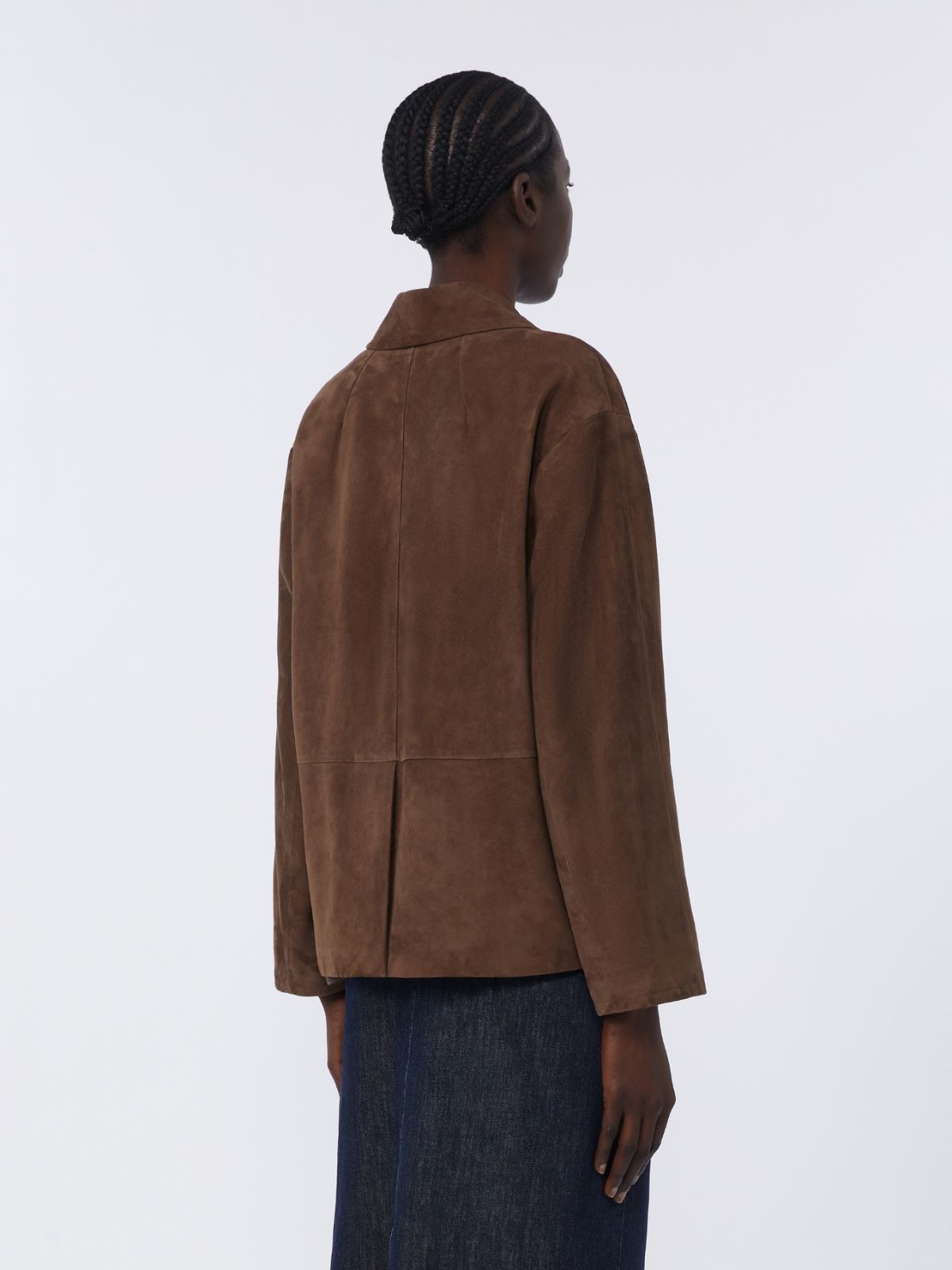 Suede jacket - BROWN - Max Mara - 5