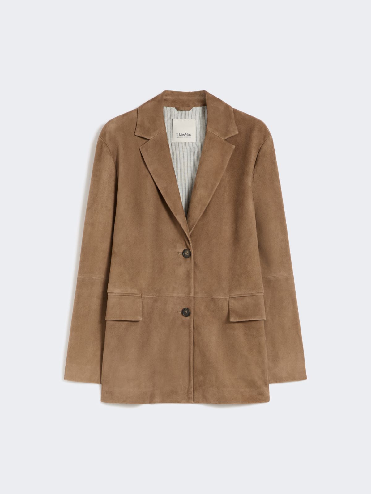 Jacke aus Wildleder - HASELNUSS - Max Mara - 5