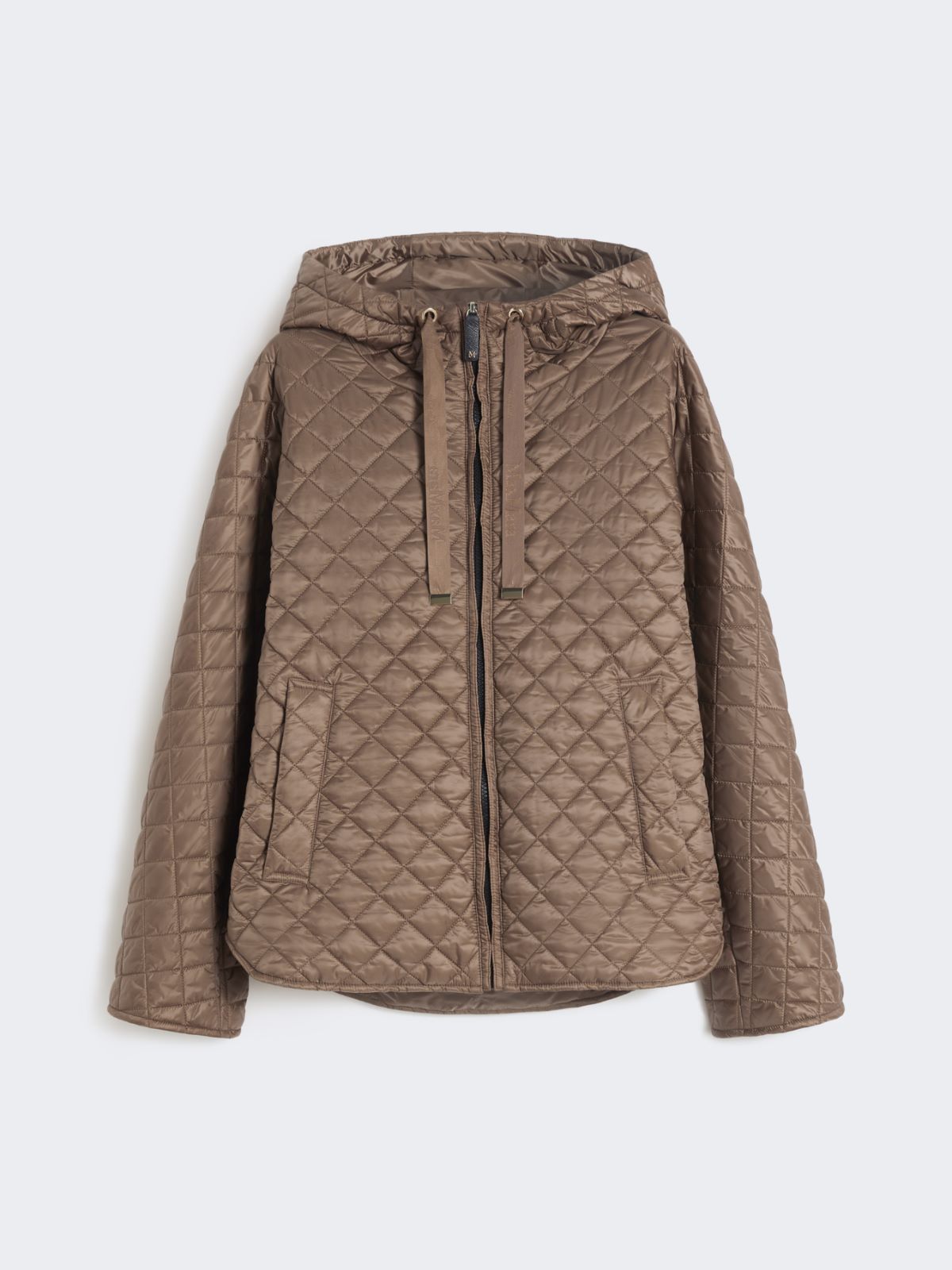 Quilted water-repellent canvas padded jacket - TOBACCO - Max Mara - 4