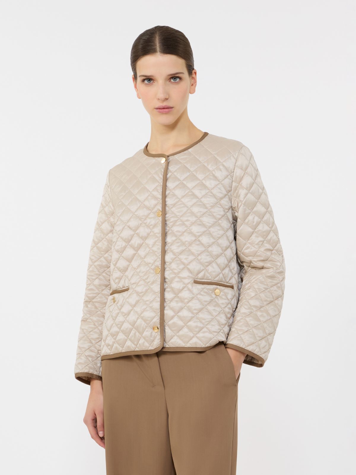 [더 큐브] 벨로 발수 패딩 - NATURAL - Max Mara - 9