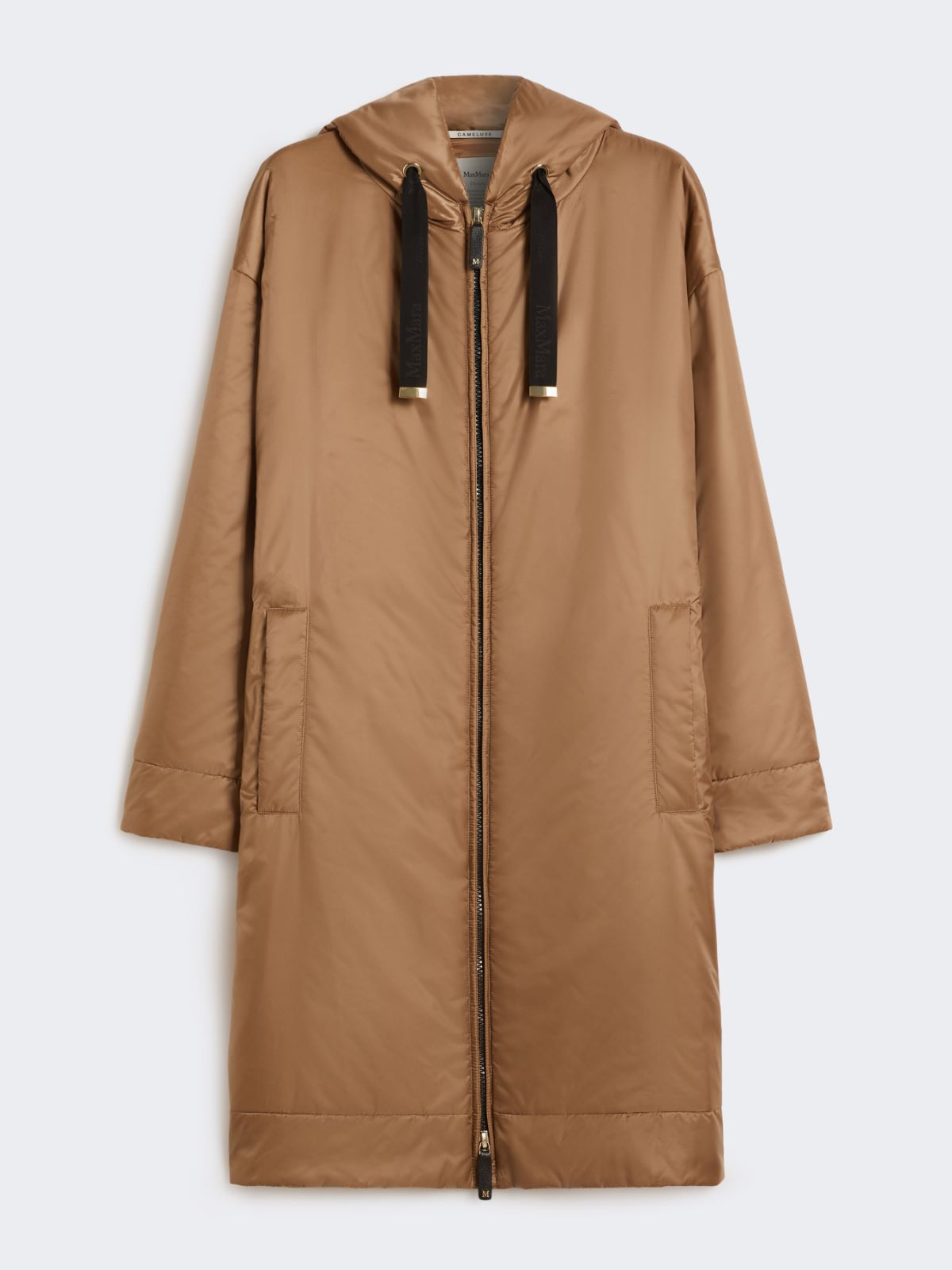 Water-repellent canvas padded parka - CAMEL - Max Mara - 11