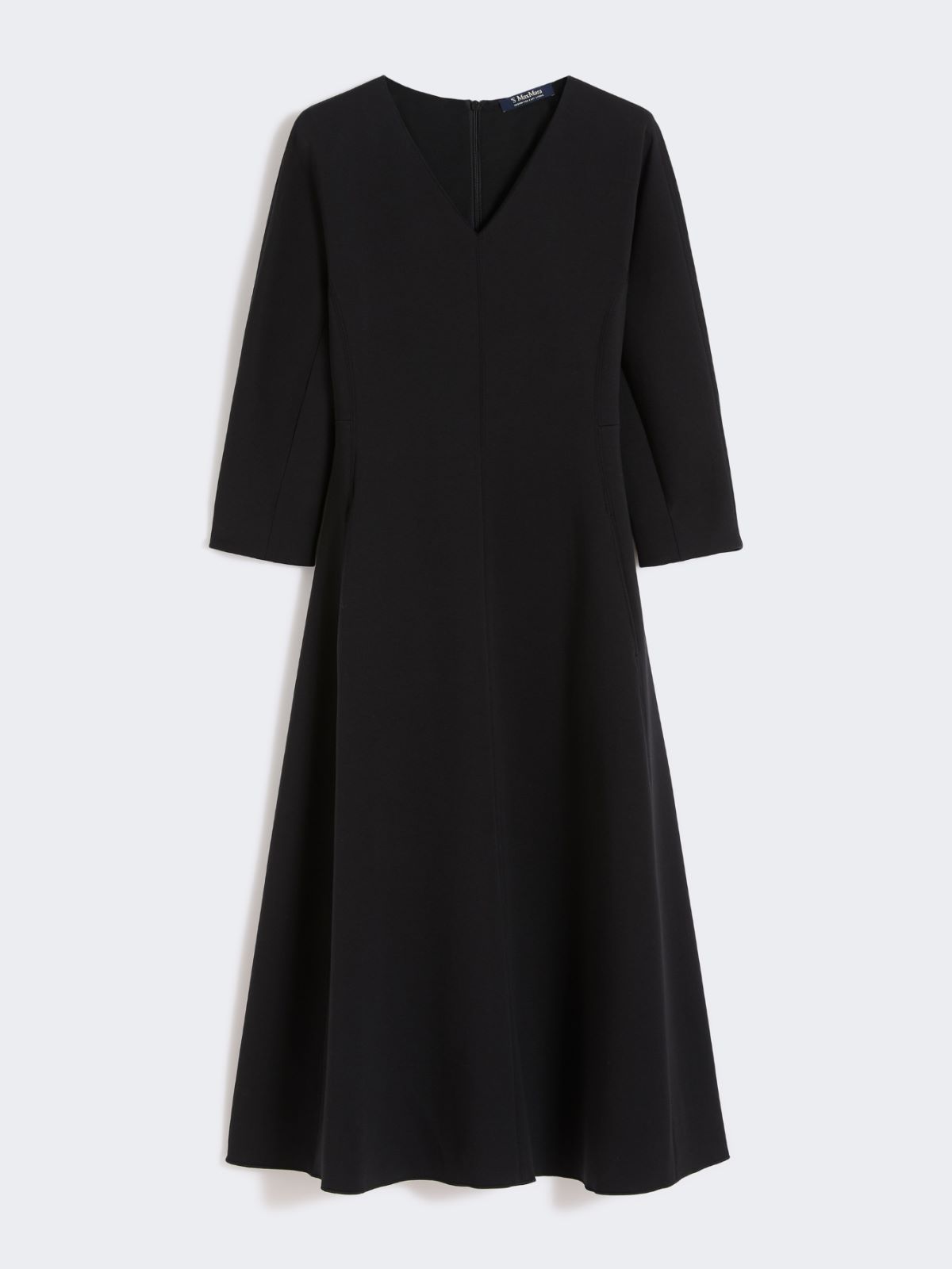 Stretch jersey dress - BLACK - Max Mara - 5