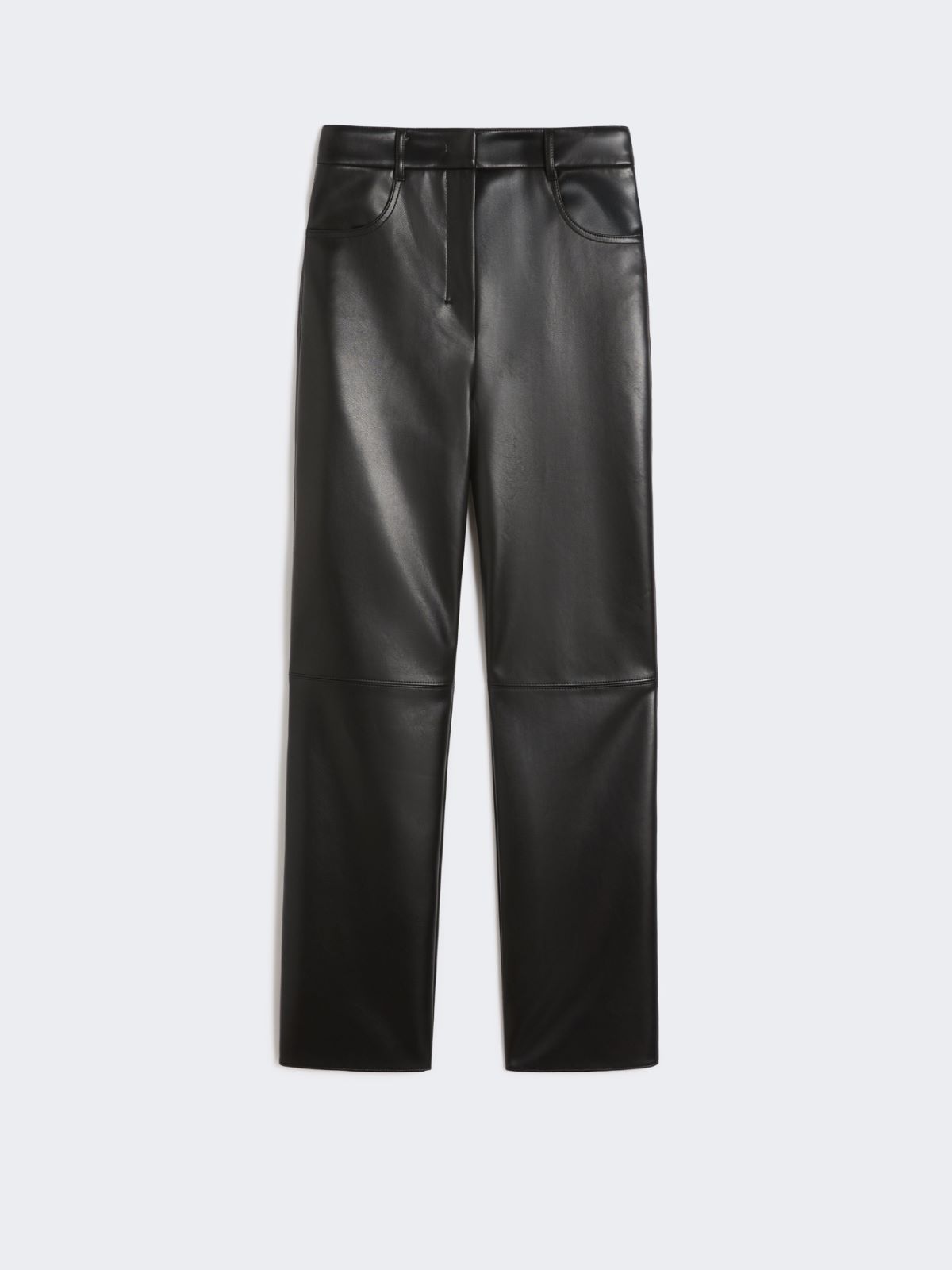 Coated fabric trousers - BLACK - Max Mara - 5