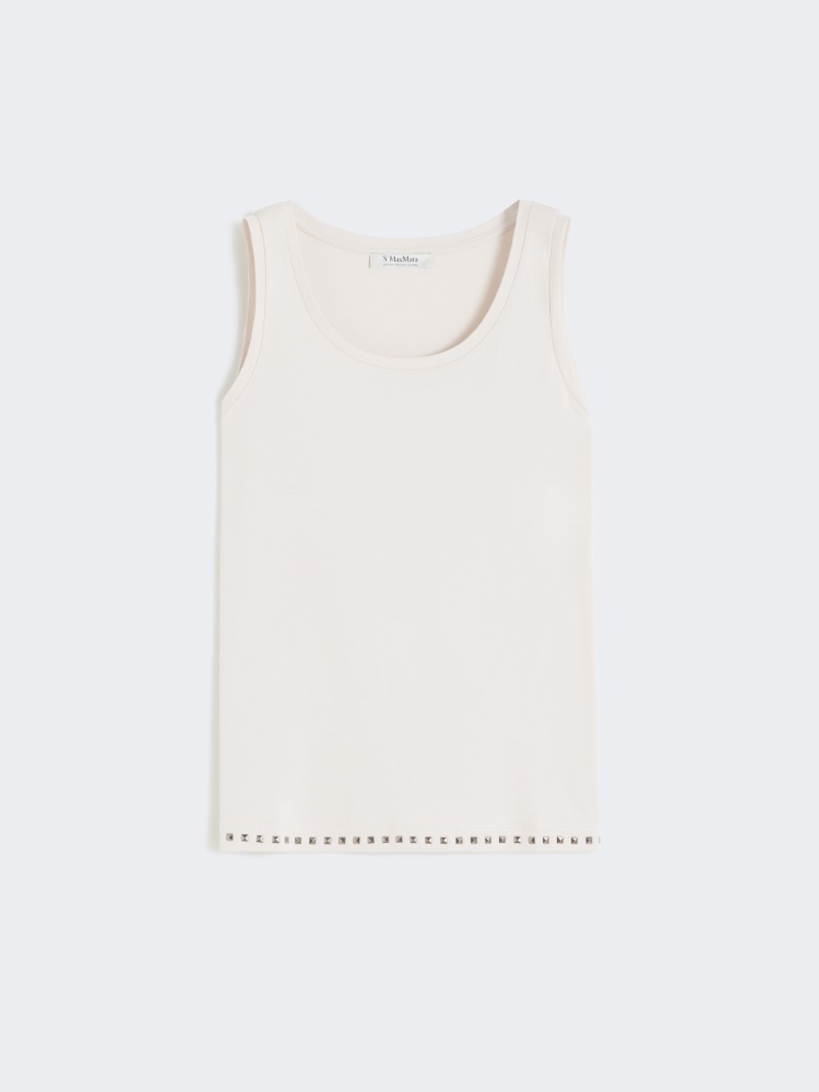 푸레토 코튼 탑 - BEIGE