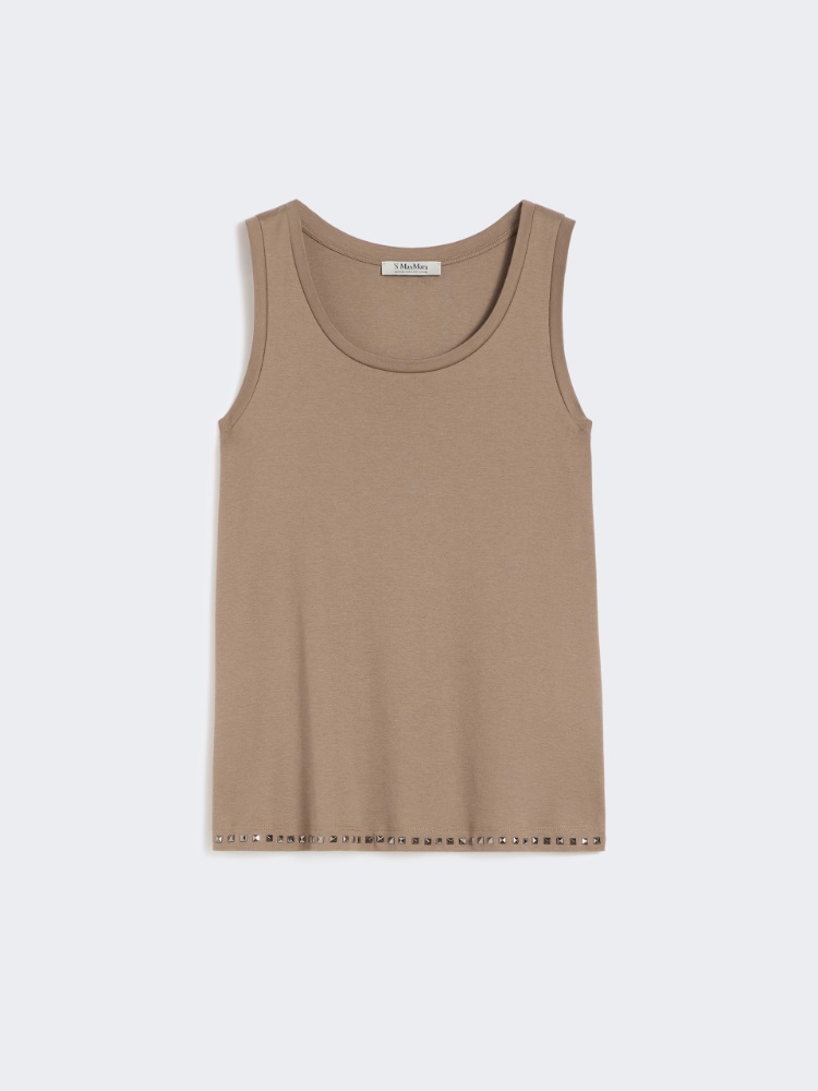 Top de punto de algodón y modal - AVELLANA - Max Mara - 5