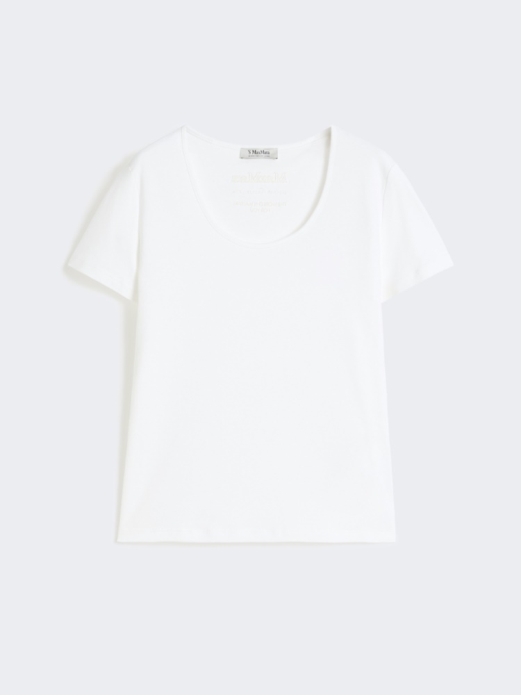 디바 코튼 티셔츠 - WHITE - Max Mara