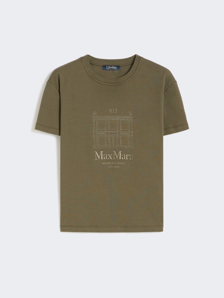 벨라 코튼 티셔츠 - KAKI - Max Mara