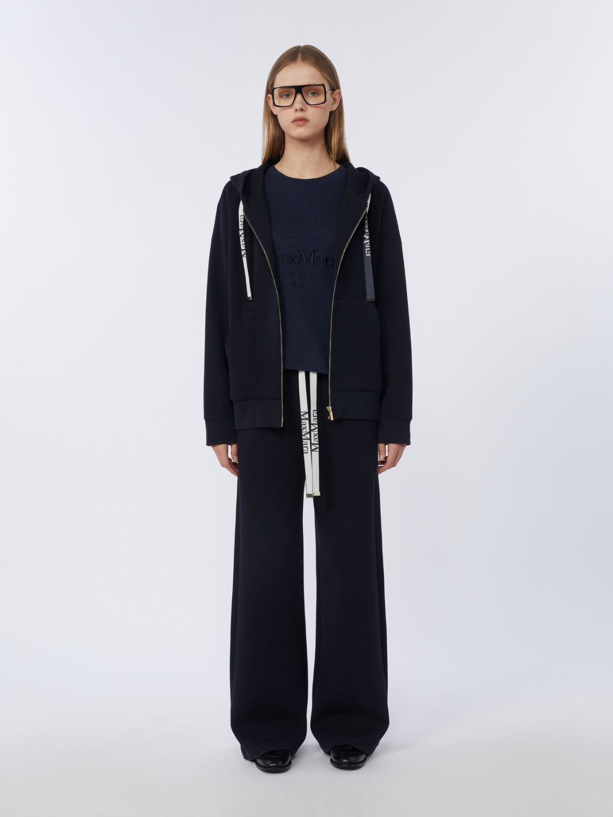 Oversized jersey T-shirt - ULTRAMARINE - Max Mara