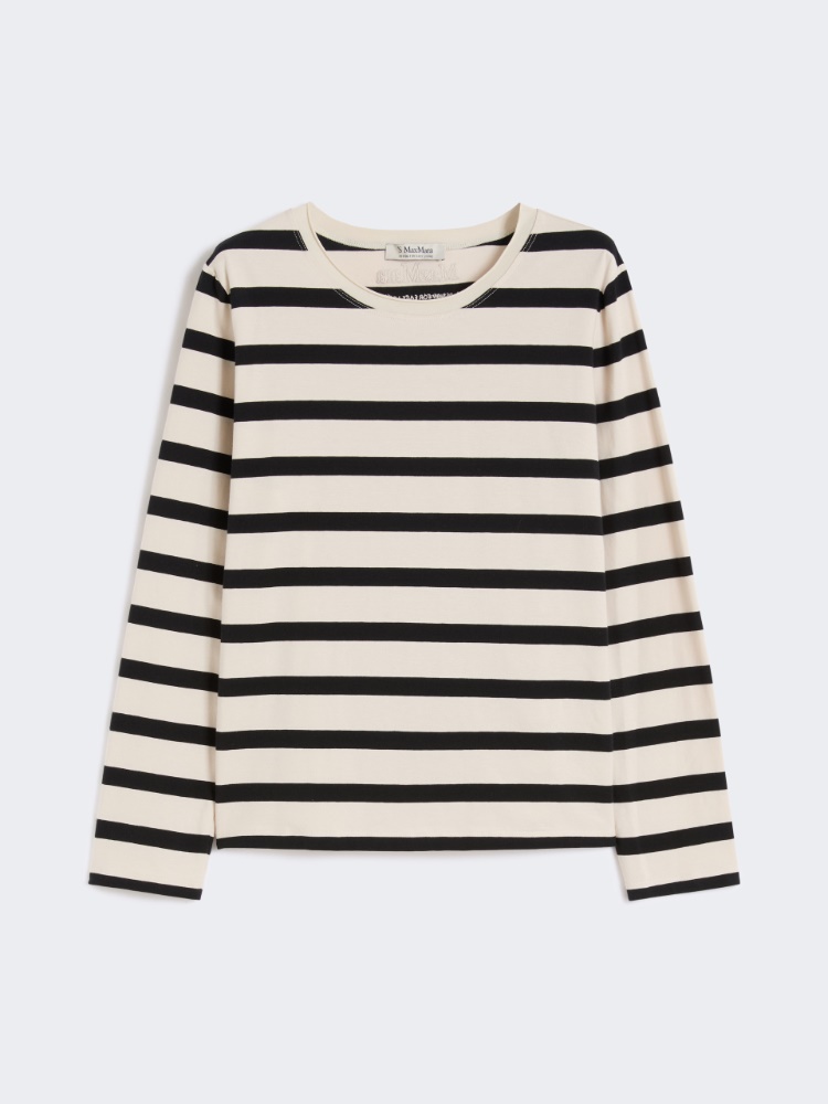 디비나 코튼 티셔츠 - WHITE - Max Mara