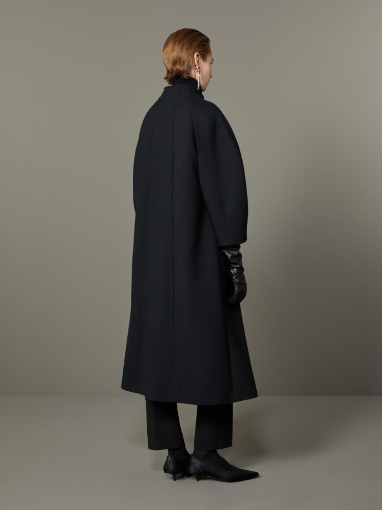 Płaszcz redingote z wełny i kaszmiru - CZARNY - Max Mara - 3