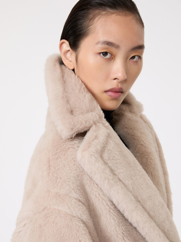 Abrigo Teddy Bear Icon de alpaca y lana - ARENA - 4