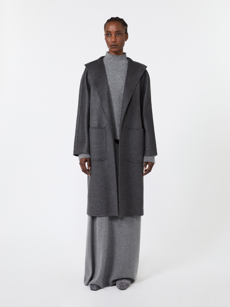 Cashmere midi coat - DARK GREY - Max Mara - 2