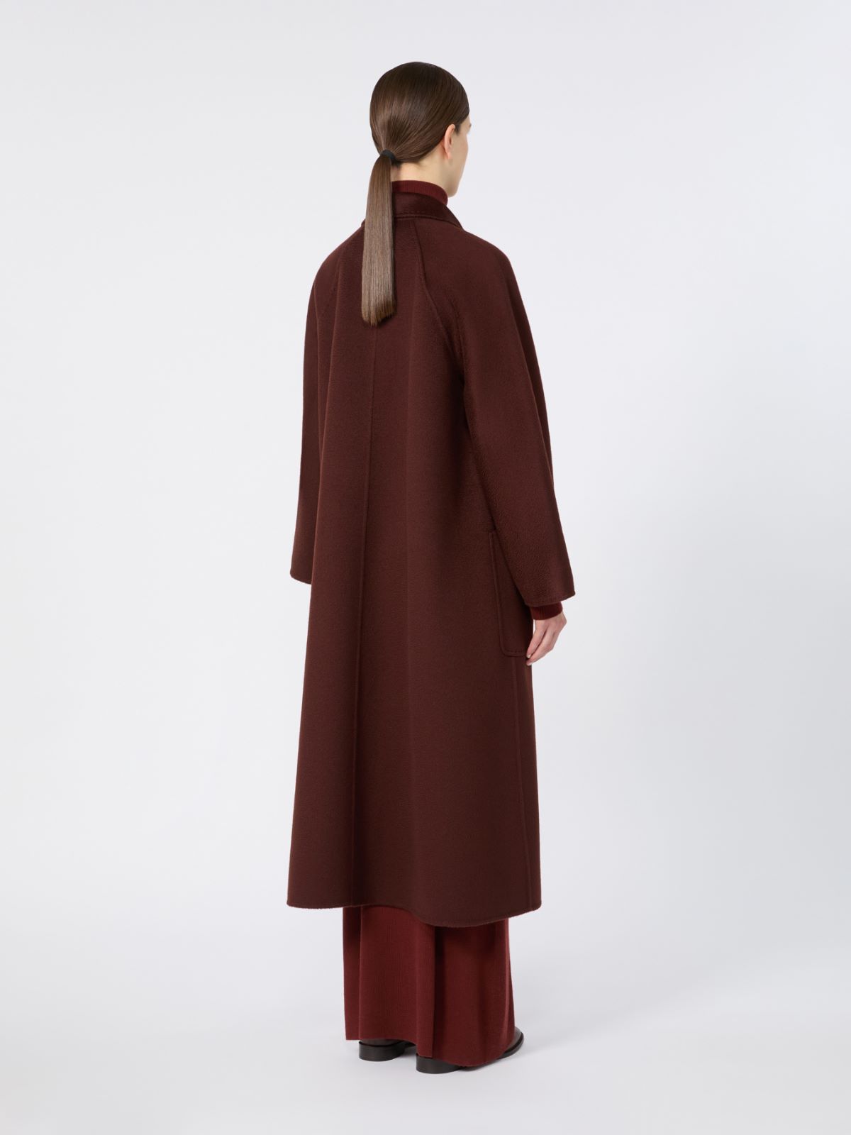 Ludmilla Icon Coat - BROWN BORDEAUX - Max Mara - 3