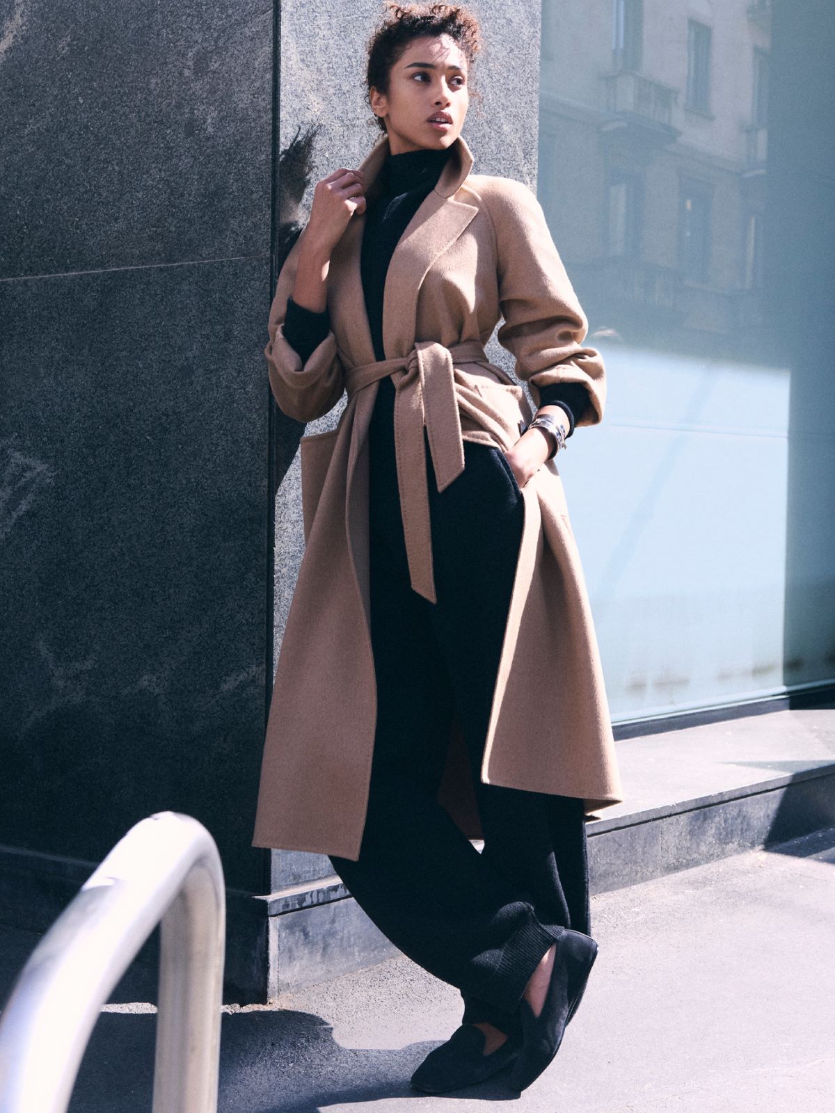 The Ready Icon Coat in camel - CAMEL