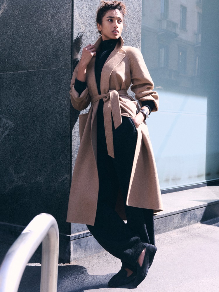 Ready Icon Coat in cammello + CAMMELLO - Max Mara