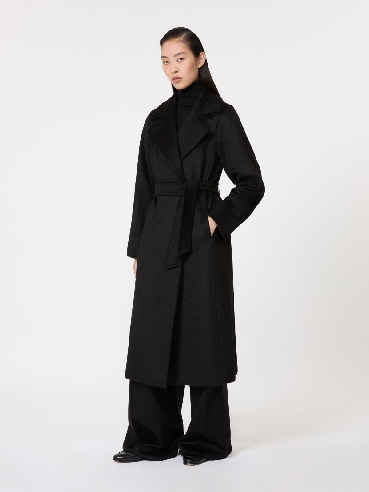 Manuela Icon Coat - BLACK