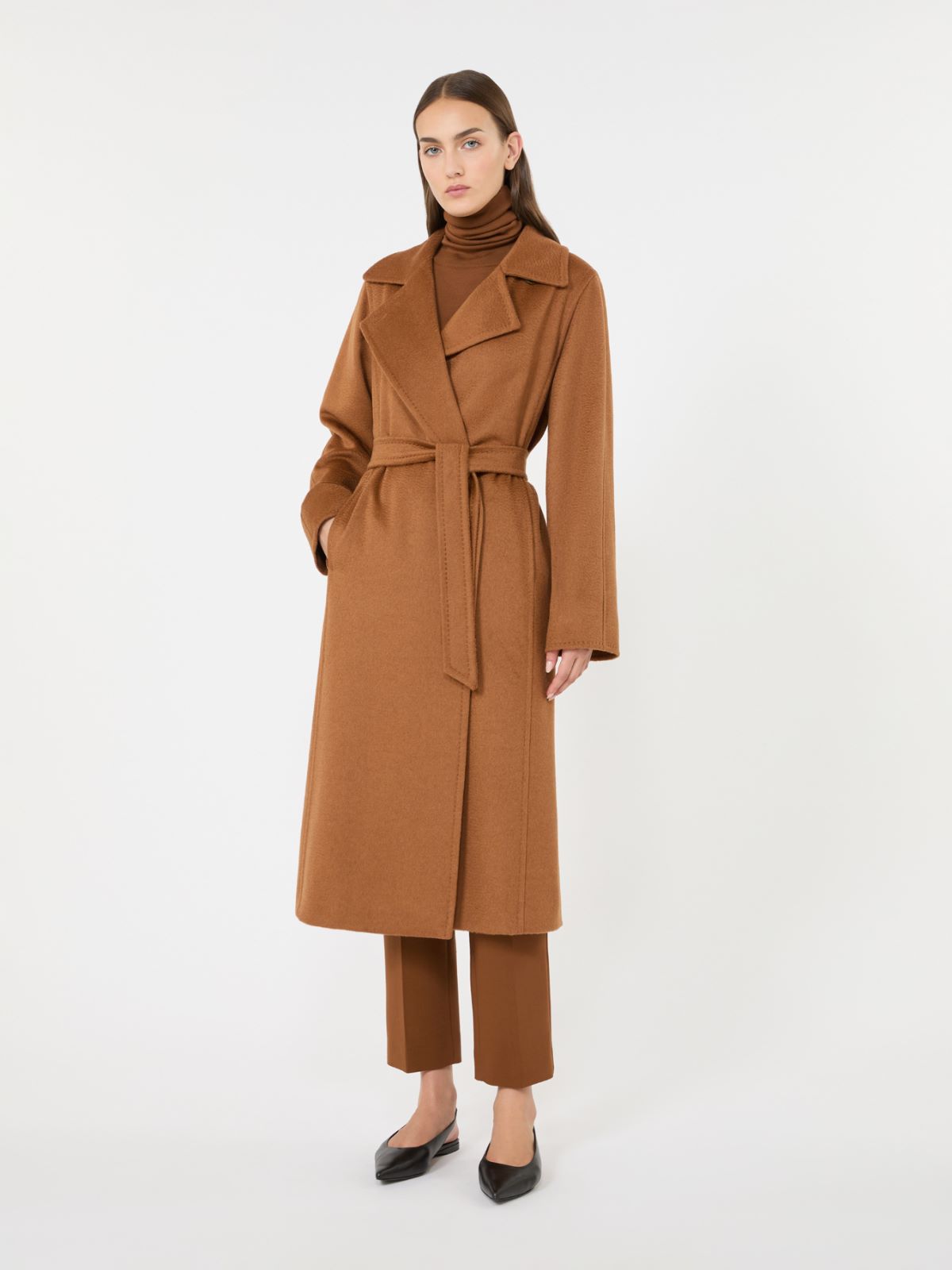마누엘라 아이콘 코트 - TOBACCO - Max Mara