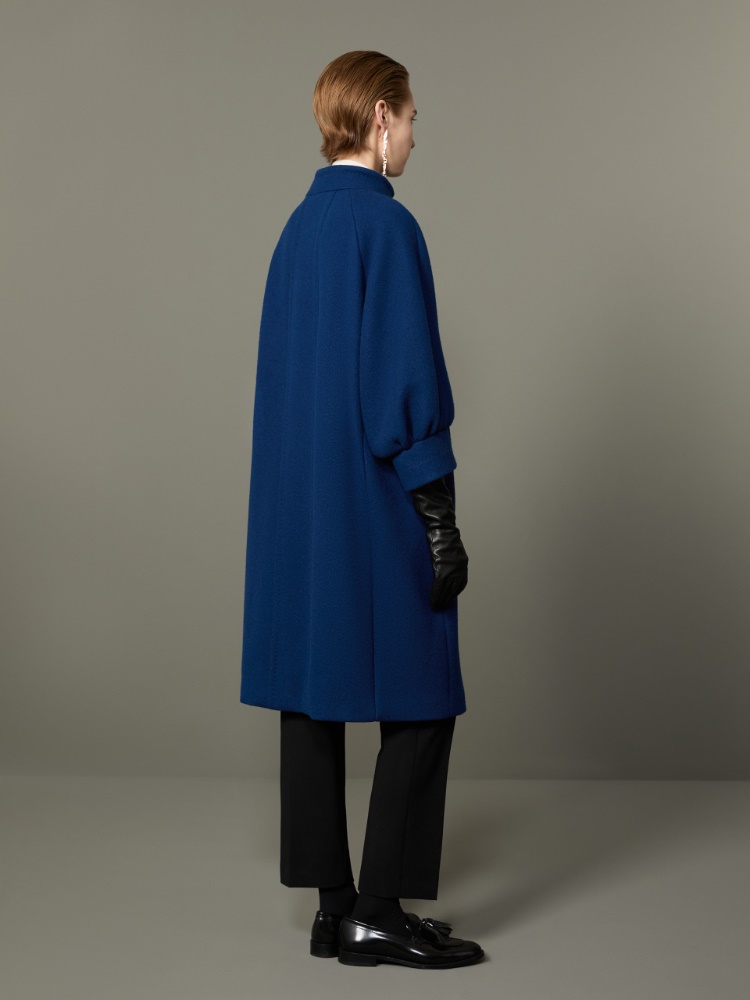 Cashmere cocoon coat - CORNFLOWER BLUE - Max Mara - 3